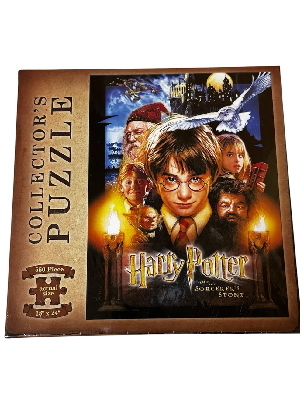 Harry Potter Sorcerer's Stone USAopoly 550-Piece Collector's Puzzle Sealed NIB